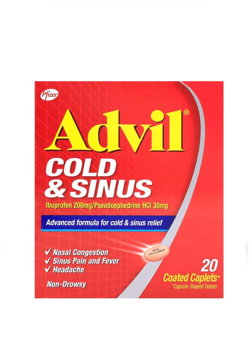 أدفيل كولد وسينوس كبسولات 20